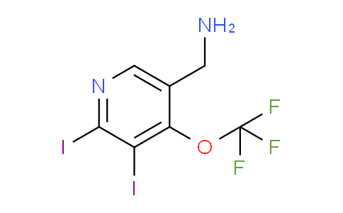 5-(Aminomethyl)-2,3-diiodo-4-(trifluoromethoxy)pyridine
