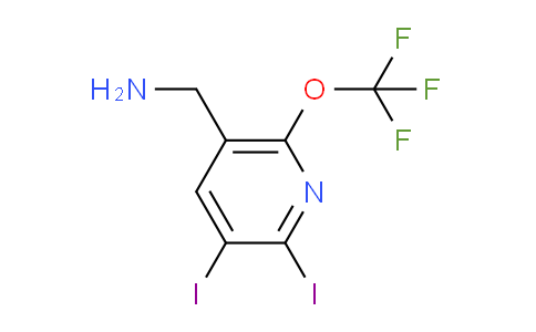 5-(Aminomethyl)-2,3-diiodo-6-(trifluoromethoxy)pyridine