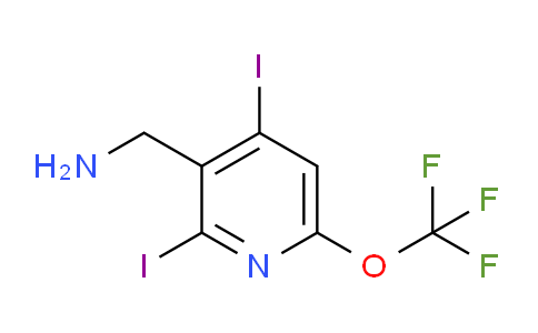 3-(Aminomethyl)-2,4-diiodo-6-(trifluoromethoxy)pyridine