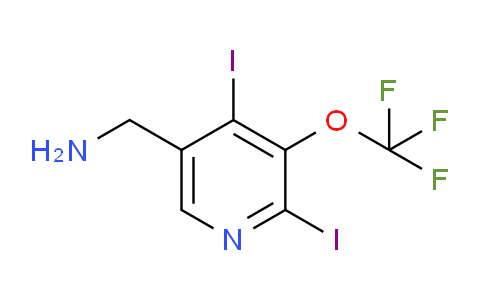 5-(Aminomethyl)-2,4-diiodo-3-(trifluoromethoxy)pyridine