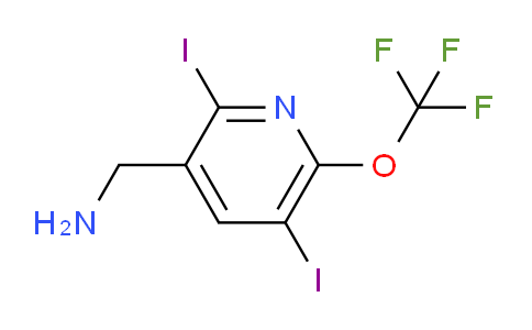 3-(Aminomethyl)-2,5-diiodo-6-(trifluoromethoxy)pyridine