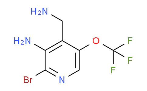 3-Amino-4-(aminomethyl)-2-bromo-5-(trifluoromethoxy)pyridine