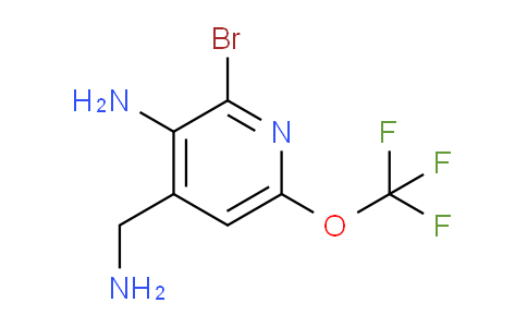 3-Amino-4-(aminomethyl)-2-bromo-6-(trifluoromethoxy)pyridine