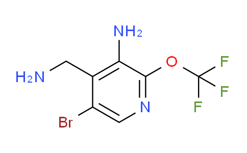 3-Amino-4-(aminomethyl)-5-bromo-2-(trifluoromethoxy)pyridine