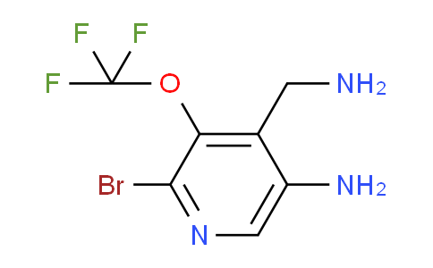 5-Amino-4-(aminomethyl)-2-bromo-3-(trifluoromethoxy)pyridine