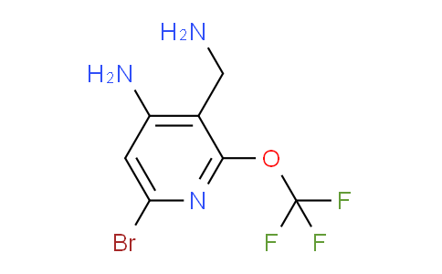 4-Amino-3-(aminomethyl)-6-bromo-2-(trifluoromethoxy)pyridine