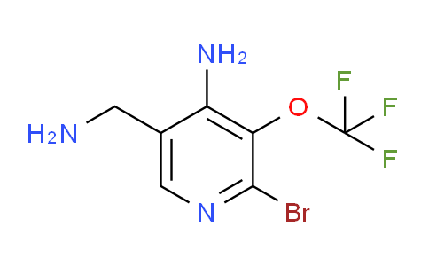 4-Amino-5-(aminomethyl)-2-bromo-3-(trifluoromethoxy)pyridine