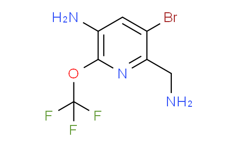 5-Amino-2-(aminomethyl)-3-bromo-6-(trifluoromethoxy)pyridine