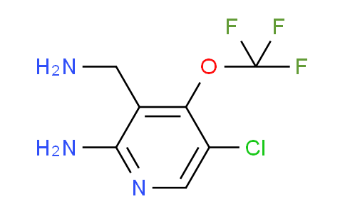 2-Amino-3-(aminomethyl)-5-chloro-4-(trifluoromethoxy)pyridine