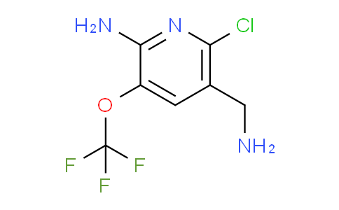 2-Amino-5-(aminomethyl)-6-chloro-3-(trifluoromethoxy)pyridine