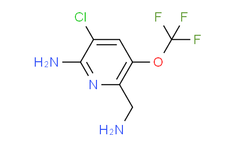 2-Amino-6-(aminomethyl)-3-chloro-5-(trifluoromethoxy)pyridine