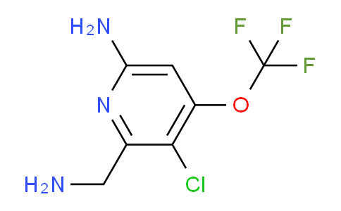 6-Amino-2-(aminomethyl)-3-chloro-4-(trifluoromethoxy)pyridine
