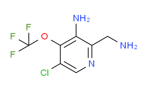 3-Amino-2-(aminomethyl)-5-chloro-4-(trifluoromethoxy)pyridine