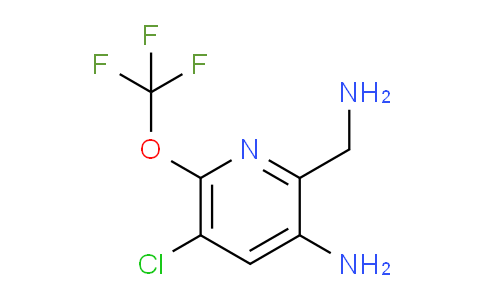 3-Amino-2-(aminomethyl)-5-chloro-6-(trifluoromethoxy)pyridine