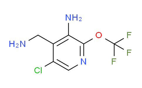 3-Amino-4-(aminomethyl)-5-chloro-2-(trifluoromethoxy)pyridine