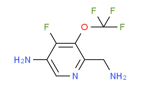 5-Amino-2-(aminomethyl)-4-fluoro-3-(trifluoromethoxy)pyridine
