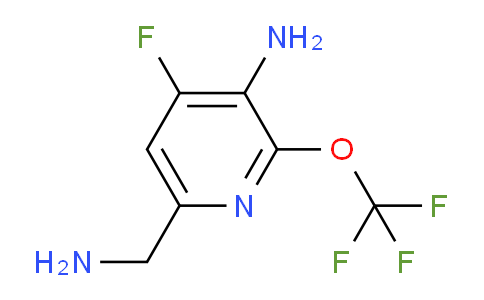 3-Amino-6-(aminomethyl)-4-fluoro-2-(trifluoromethoxy)pyridine