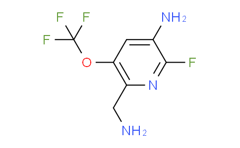 3-Amino-6-(aminomethyl)-2-fluoro-5-(trifluoromethoxy)pyridine