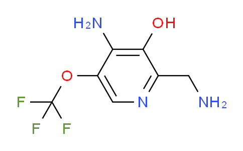 4-Amino-2-(aminomethyl)-3-hydroxy-5-(trifluoromethoxy)pyridine