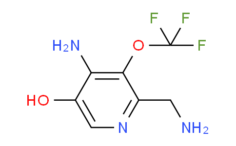 4-Amino-2-(aminomethyl)-5-hydroxy-3-(trifluoromethoxy)pyridine
