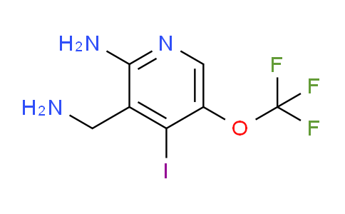 2-Amino-3-(aminomethyl)-4-iodo-5-(trifluoromethoxy)pyridine