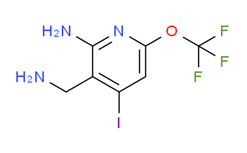 2-Amino-3-(aminomethyl)-4-iodo-6-(trifluoromethoxy)pyridine