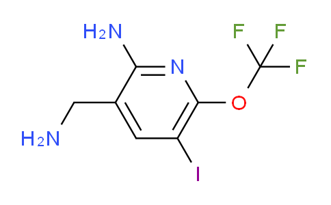 2-Amino-3-(aminomethyl)-5-iodo-6-(trifluoromethoxy)pyridine