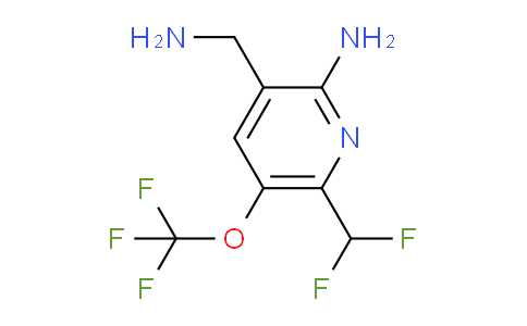 AM49700 | 1803655-46-0 | 2-Amino-3-(aminomethyl)-6-(difluoromethyl)-5-(trifluoromethoxy)pyridine