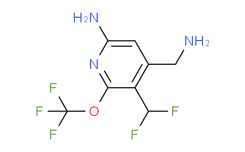 AM49704 | 1804608-71-6 | 6-Amino-4-(aminomethyl)-3-(difluoromethyl)-2-(trifluoromethoxy)pyridine