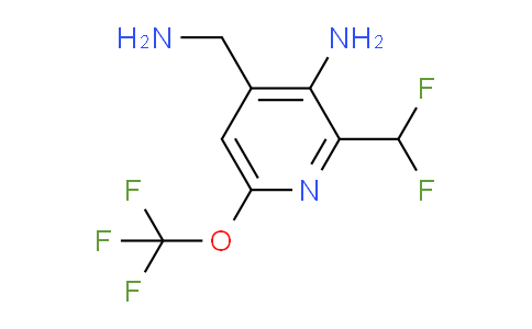 AM49726 | 1804025-67-9 | 3-Amino-4-(aminomethyl)-2-(difluoromethyl)-6-(trifluoromethoxy)pyridine