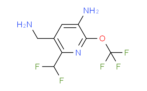 AM49735 | 1804025-83-9 | 3-Amino-5-(aminomethyl)-6-(difluoromethyl)-2-(trifluoromethoxy)pyridine
