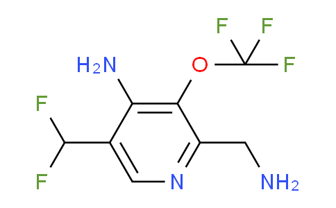 AM49739 | 1805977-51-8 | 4-Amino-2-(aminomethyl)-5-(difluoromethyl)-3-(trifluoromethoxy)pyridine