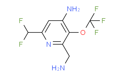 AM49741 | 1804025-90-8 | 4-Amino-2-(aminomethyl)-6-(difluoromethyl)-3-(trifluoromethoxy)pyridine