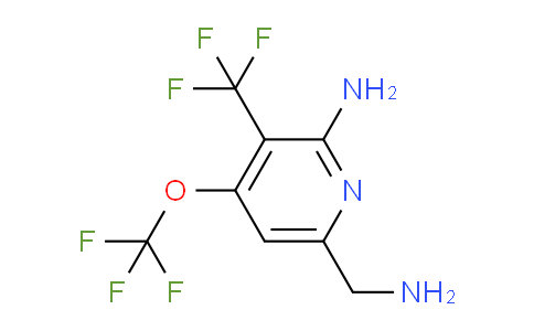 AM49765 | 1806116-51-7 | 2-Amino-6-(aminomethyl)-4-(trifluoromethoxy)-3-(trifluoromethyl)pyridine