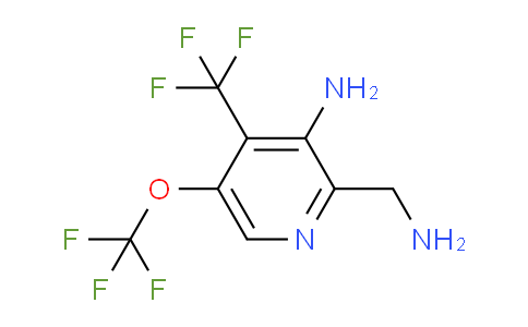 AM49771 | 1806119-15-2 | 3-Amino-2-(aminomethyl)-5-(trifluoromethoxy)-4-(trifluoromethyl)pyridine