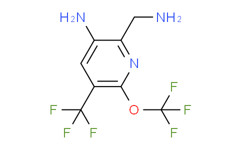 AM49774 | 1806119-18-5 | 3-Amino-2-(aminomethyl)-6-(trifluoromethoxy)-5-(trifluoromethyl)pyridine