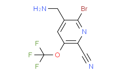 AM49811 | 1804673-32-2 | 3-(Aminomethyl)-2-bromo-6-cyano-5-(trifluoromethoxy)pyridine