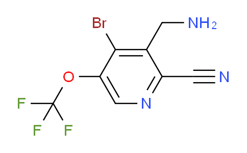 AM49812 | 1804388-67-7 | 3-(Aminomethyl)-4-bromo-2-cyano-5-(trifluoromethoxy)pyridine