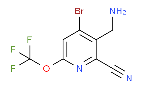 AM49813 | 1803524-73-3 | 3-(Aminomethyl)-4-bromo-2-cyano-6-(trifluoromethoxy)pyridine