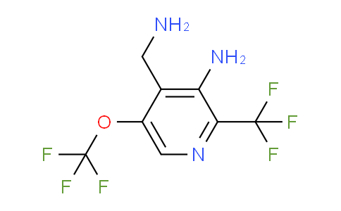 3-Amino-4-(aminomethyl)-5-(trifluoromethoxy)-2-(trifluoromethyl)pyridine