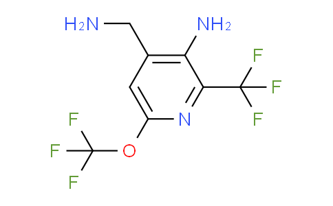 3-Amino-4-(aminomethyl)-6-(trifluoromethoxy)-2-(trifluoromethyl)pyridine