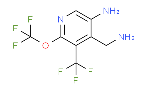 5-Amino-4-(aminomethyl)-2-(trifluoromethoxy)-3-(trifluoromethyl)pyridine