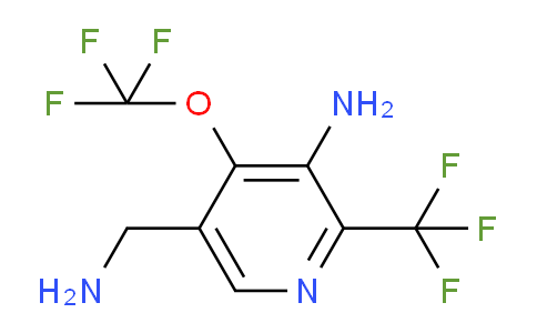3-Amino-5-(aminomethyl)-4-(trifluoromethoxy)-2-(trifluoromethyl)pyridine