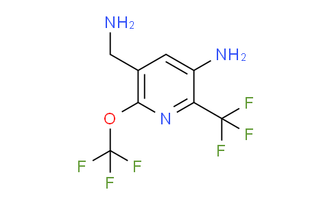 3-Amino-5-(aminomethyl)-6-(trifluoromethoxy)-2-(trifluoromethyl)pyridine