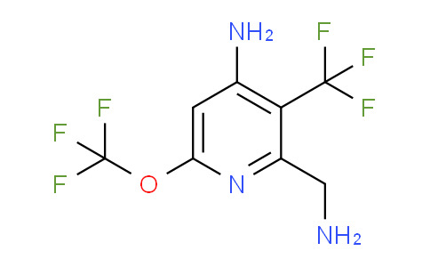 AM49830 | 1806119-25-4 | 4-Amino-2-(aminomethyl)-6-(trifluoromethoxy)-3-(trifluoromethyl)pyridine