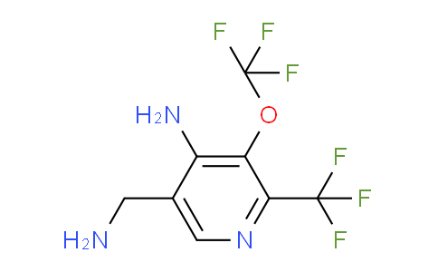 AM49835 | 1804026-51-4 | 4-Amino-5-(aminomethyl)-3-(trifluoromethoxy)-2-(trifluoromethyl)pyridine