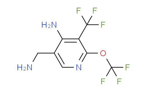 4-Amino-5-(aminomethyl)-2-(trifluoromethoxy)-3-(trifluoromethyl)pyridine