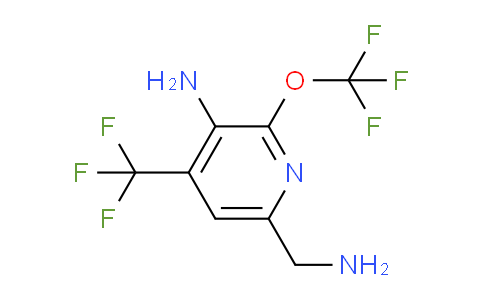 AM49843 | 1804026-72-9 | 3-Amino-6-(aminomethyl)-2-(trifluoromethoxy)-4-(trifluoromethyl)pyridine