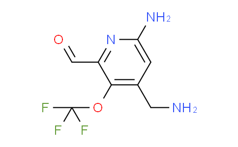 6-Amino-4-(aminomethyl)-3-(trifluoromethoxy)pyridine-2-carboxaldehyde
