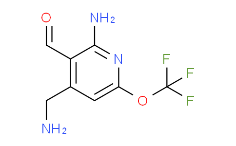 2-Amino-4-(aminomethyl)-6-(trifluoromethoxy)pyridine-3-carboxaldehyde